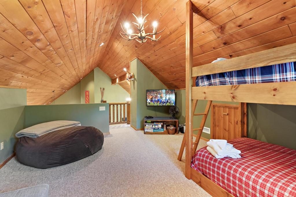 Lucky Bear Cabin Banner Elk Exterior foto